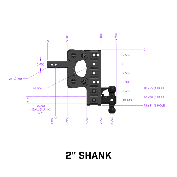 Gen-Y Hitch Gh-1125 Trailer Hitch Ball Mount - image 4
