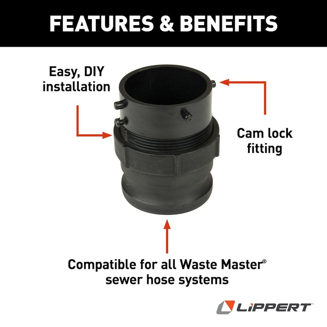 Lippert Components 360785 Sewer Hose Connector - image 3