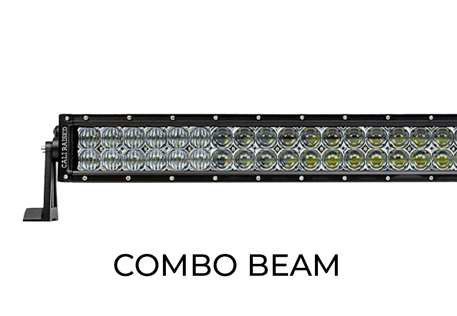 Cali Raised LED CR2465 Tacoma Combo Bar, Tall Amber Backlight - image 3