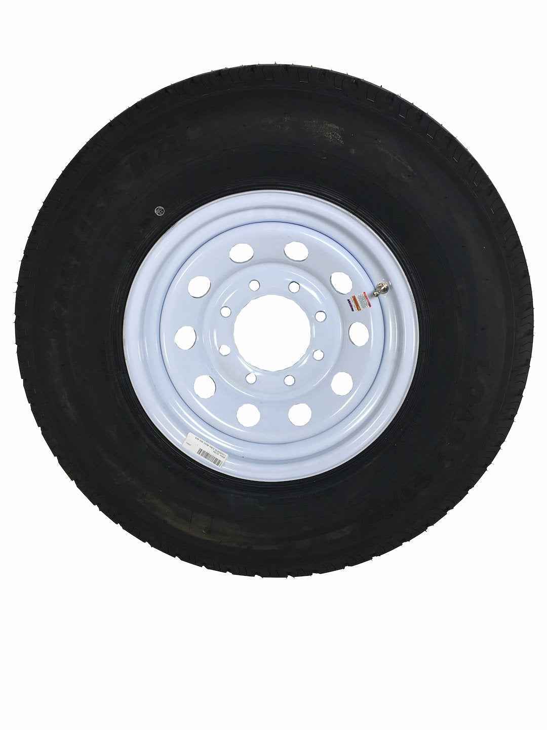Americana ST235/85R16 Trailer Tire and White Wheel Assembly