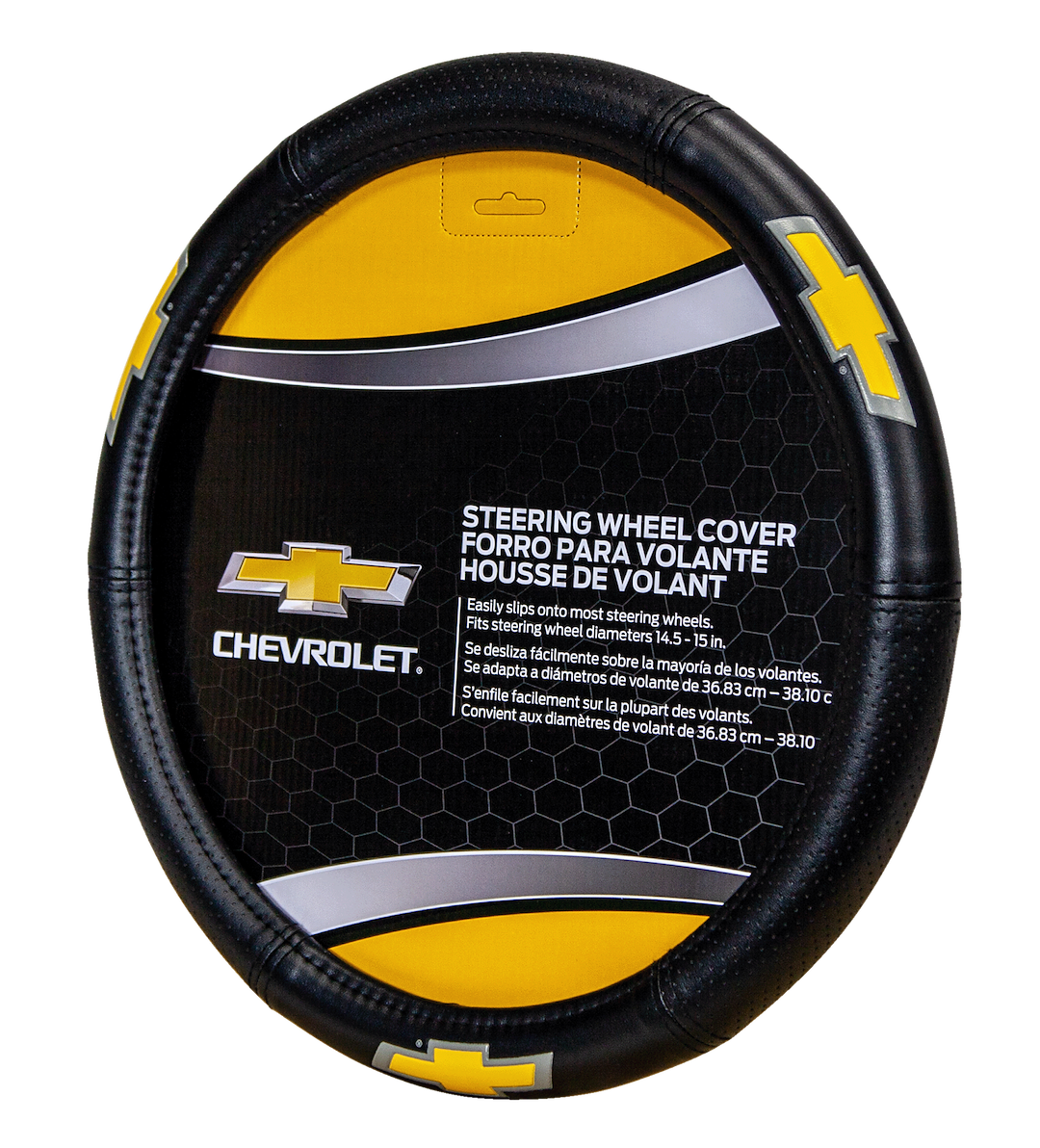 Plasticolor 006727R03 Chevy Elite Speed Grip Steering Wheel Cover
