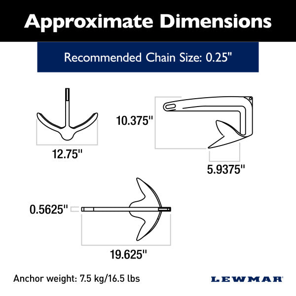 Lewmar 0057907 Anchor - image 2
