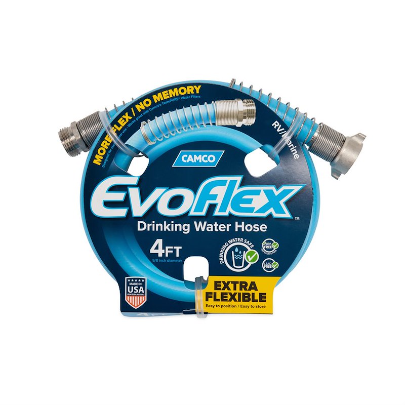 Camco 22594 EvoFlex 25' RV & Marine Drinking Water Hose – 5/8"