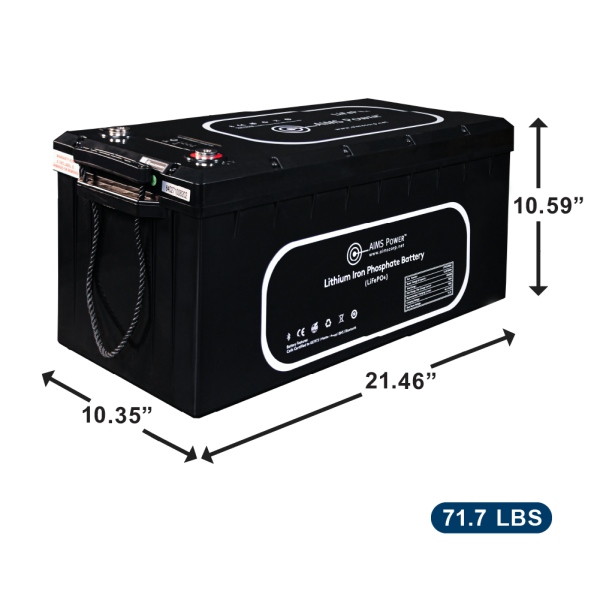 Aims Power Lfp12v300a Battery - image 9