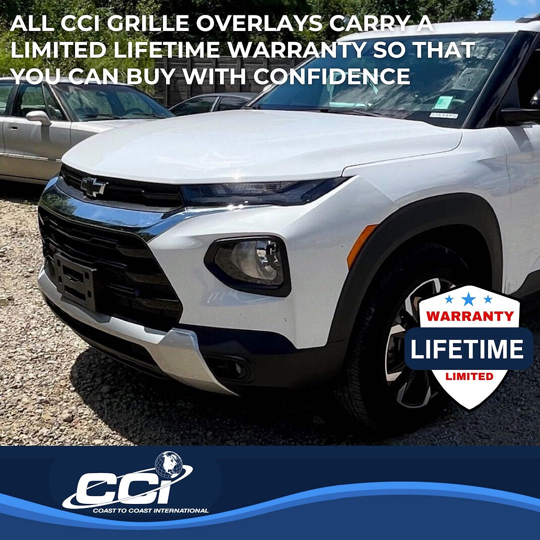 Coast To Coast GI180 Chrome Trailblazer Grille Overlay - image 3
