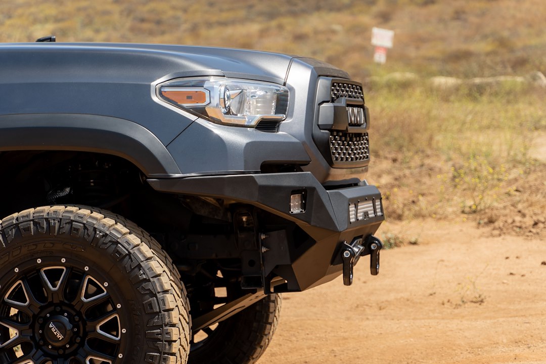 DV8 Offroad FBTT1-07 MTO Tacoma Modular Steel Bumper