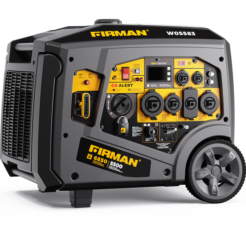 Firman W05583 6850W/5500W Portable Gas Generator with Remote Start