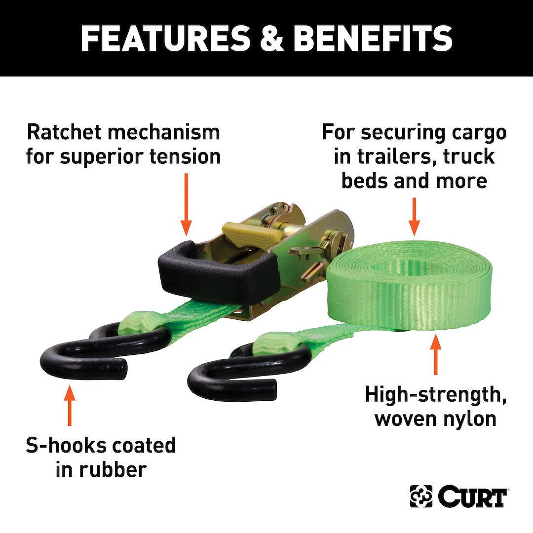 Curt 83027 Tie Down Strap - image 2