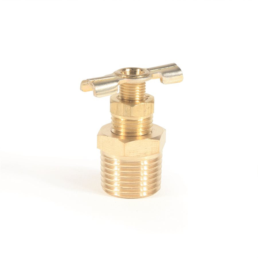 Camco Water Heater Drain Valve (11703) – Connection Size: 1/2 Inch NPT