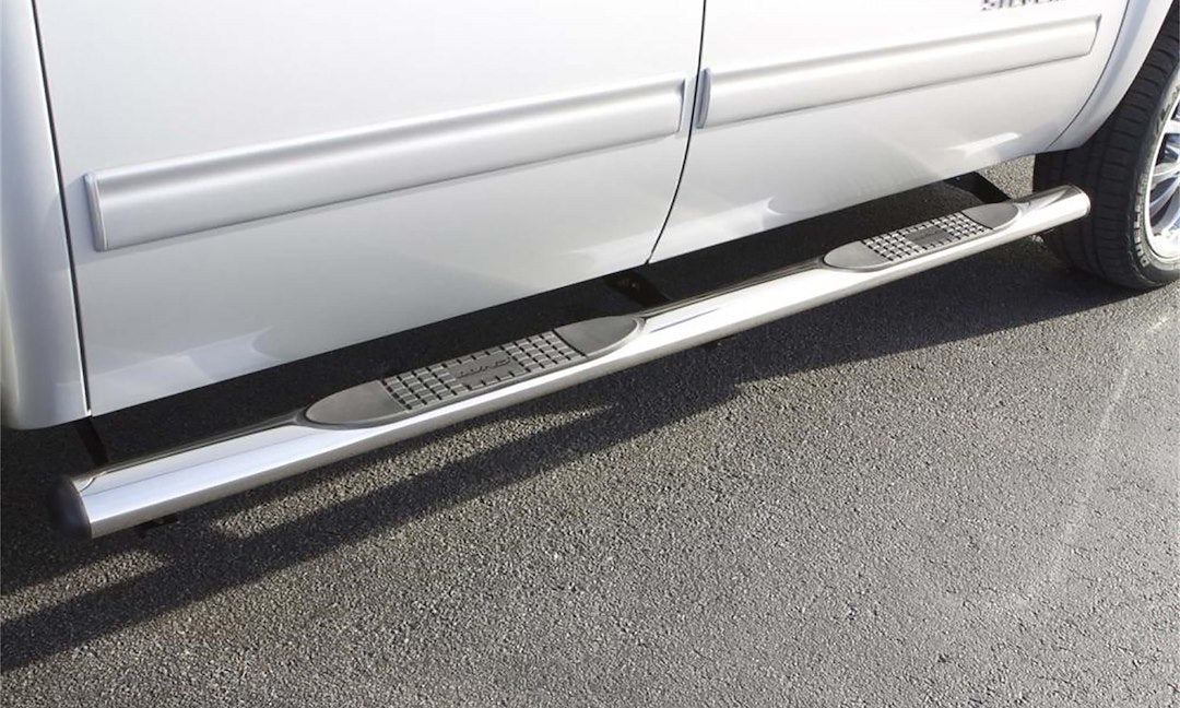 Lund 23589173 Stainless Oval GM Extended-Cab Nerf Bar