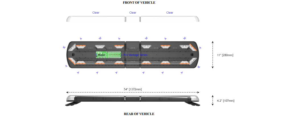 ECCO 12-51813-Es LED Lightbar