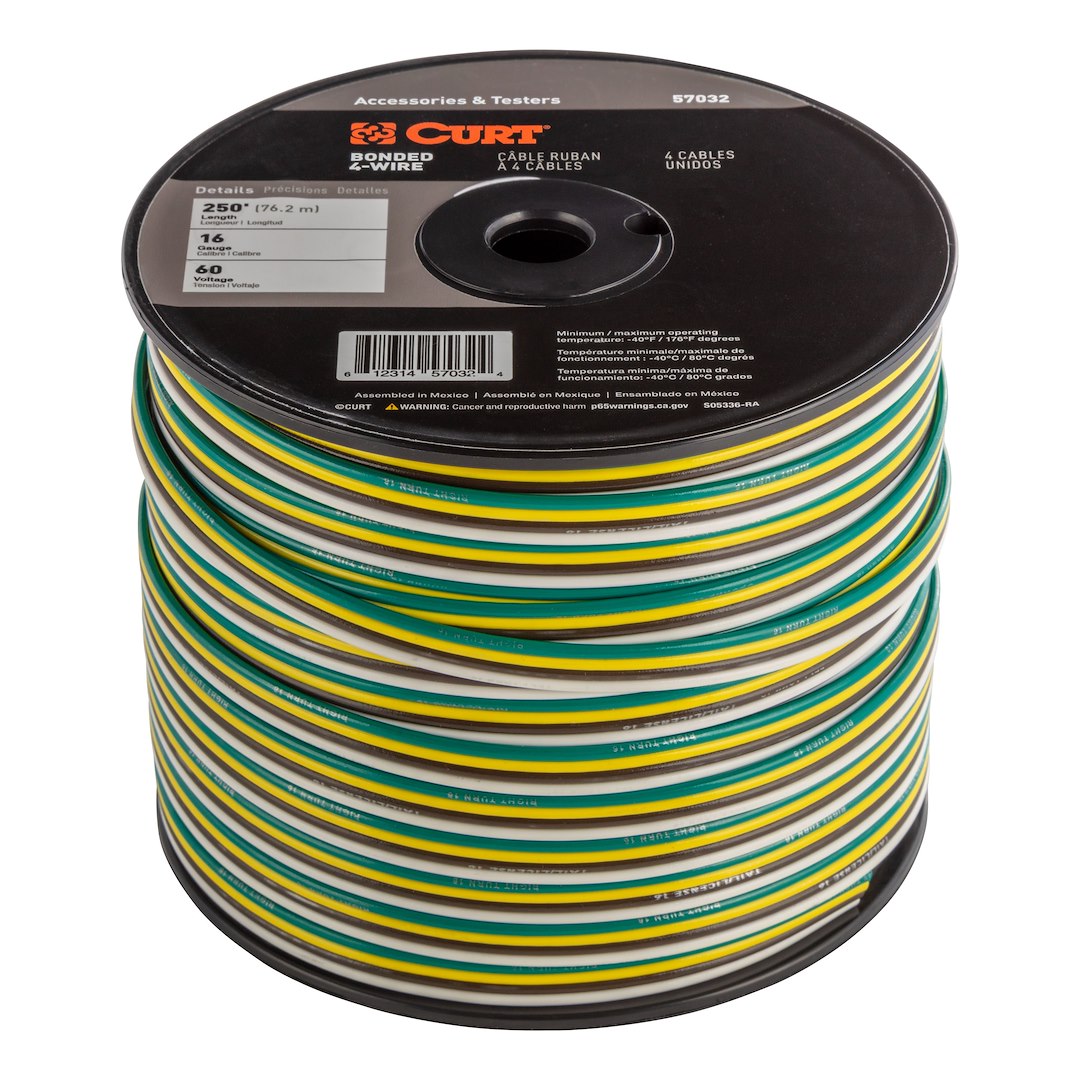 CURT 57032 250-Foot 16-Gauge Four-Wire Primary Wire - image 2