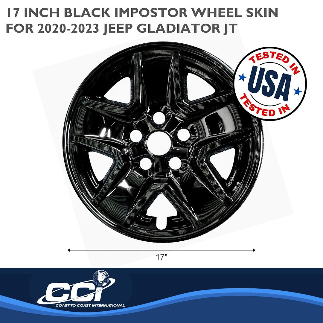 Coast To Coast IMP450BLK Black Gladiator Impostor Wheel Skins - image 2