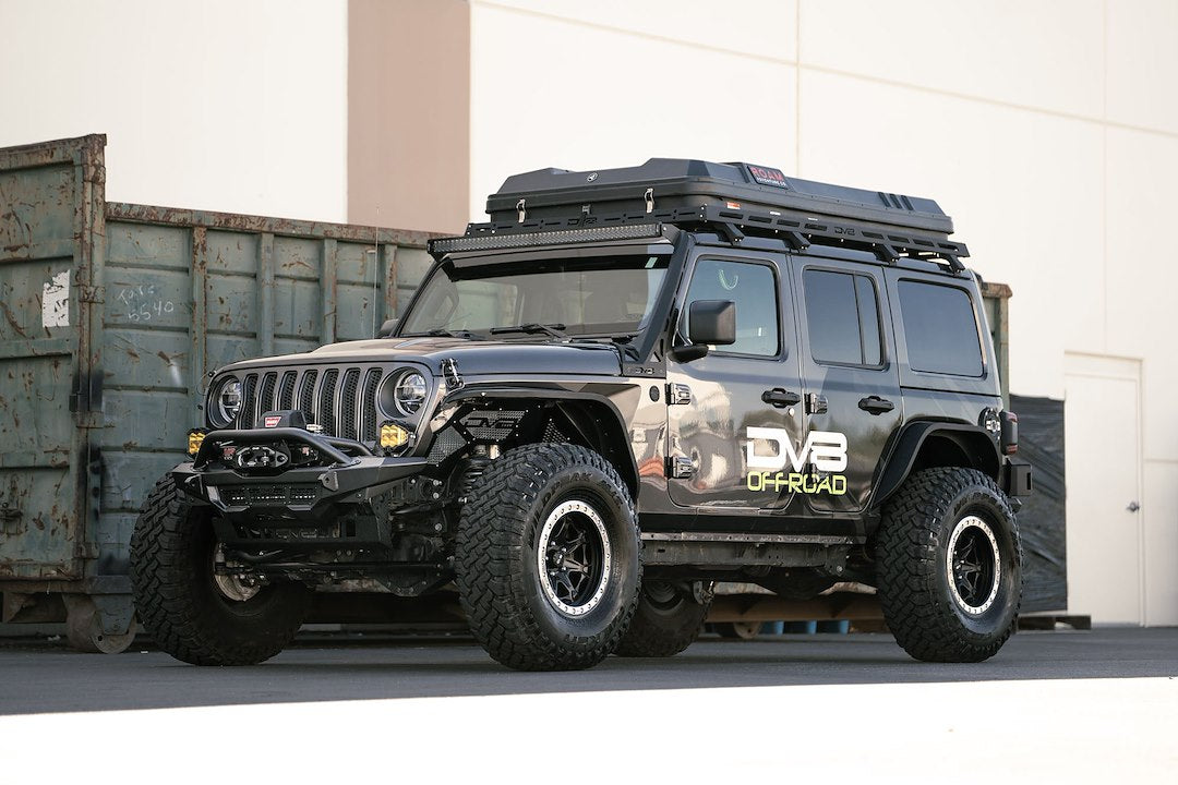 DV8 Offroad FBJL-09 Spec Series Modular Steel Bumper