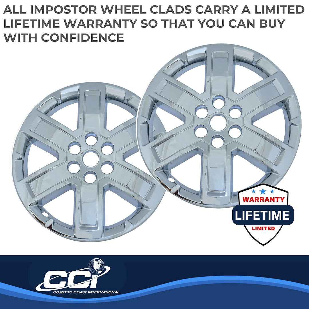 Coast To Coast IMP804X Chrome 20-Inch Acadia Wheel Skin