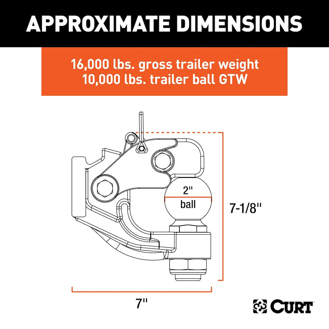 Curt 48190 Pintle Hook - image 6