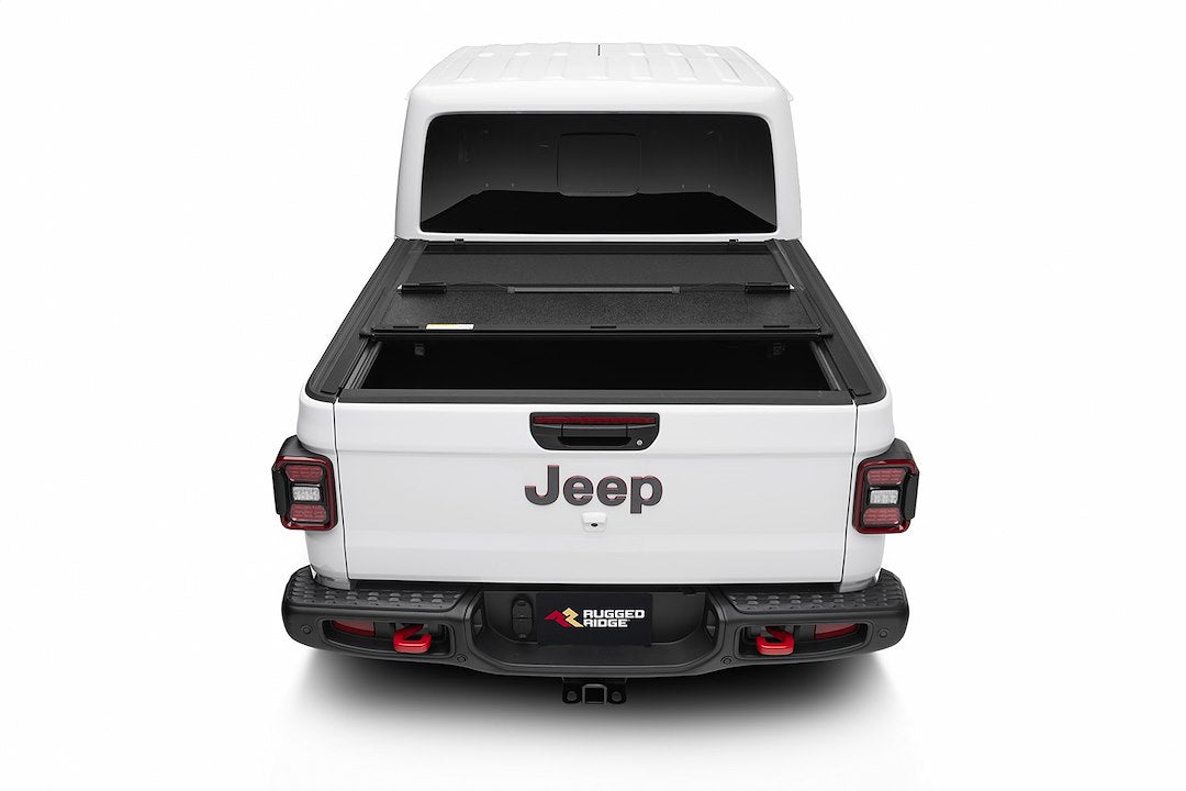 Rugged Ridge 13550.24 ARMIS Aluminum Hard Folding Tonneau Cover