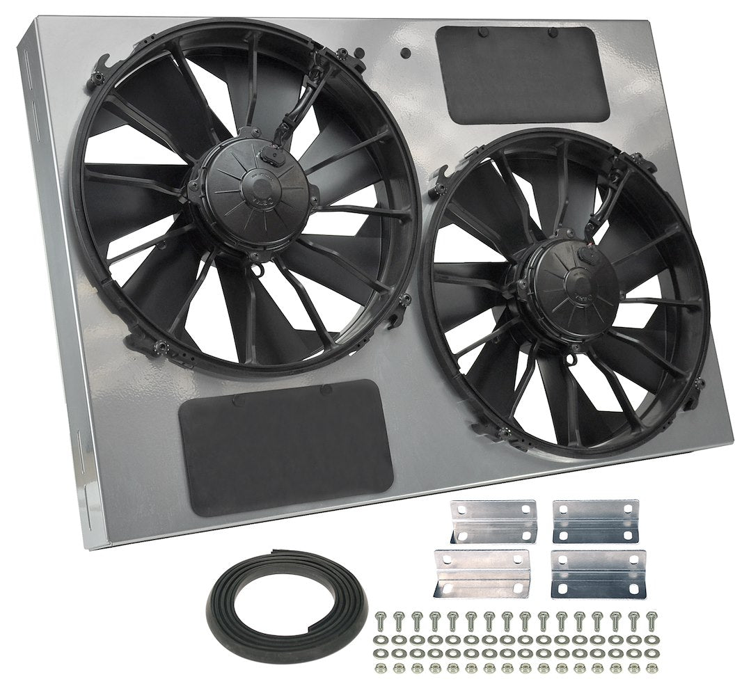 Derale 16927 12-Inch Puller Fan with Steel Shroud - image 1
