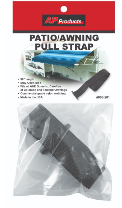 AP Products Awning Pull Strap (006201) – Length (In): 96 Inch