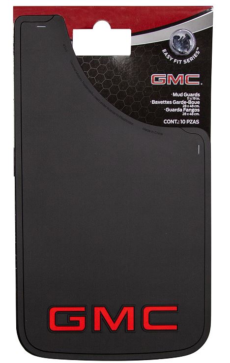 Plasticolor 000545R01 Easy-Fit GMC Mud Flaps, Set of 2