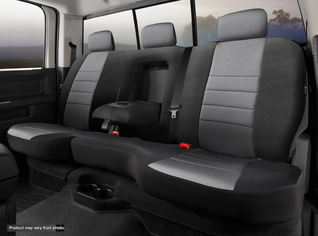 Fia NP92-66 GRAY Neo Rear Seat Cover for GM 1500 Crew
