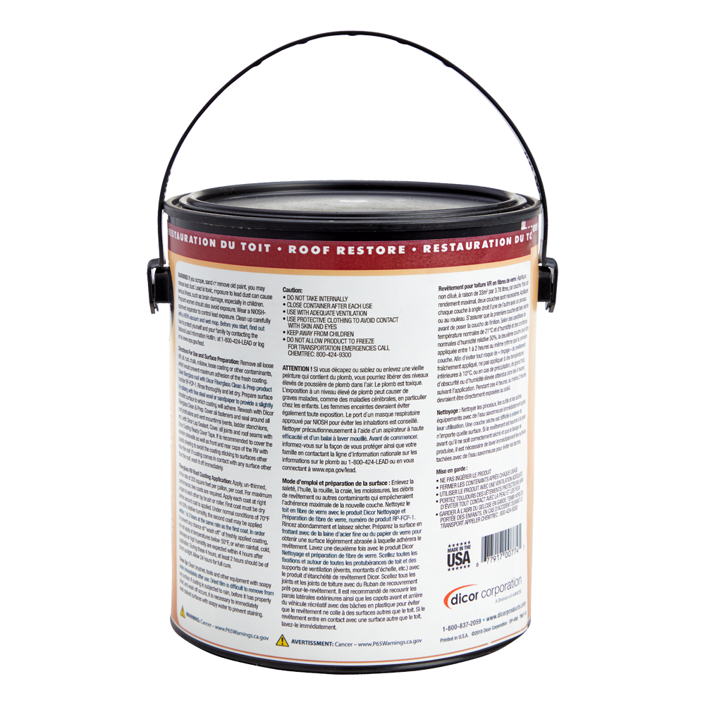 Dicor Corp. Rp-Frc-1 Roof Coating - image 2