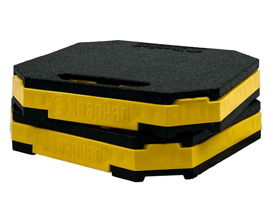 Snappad Stk2-Yellow Trailer Stabilizer Jack Stand Pad