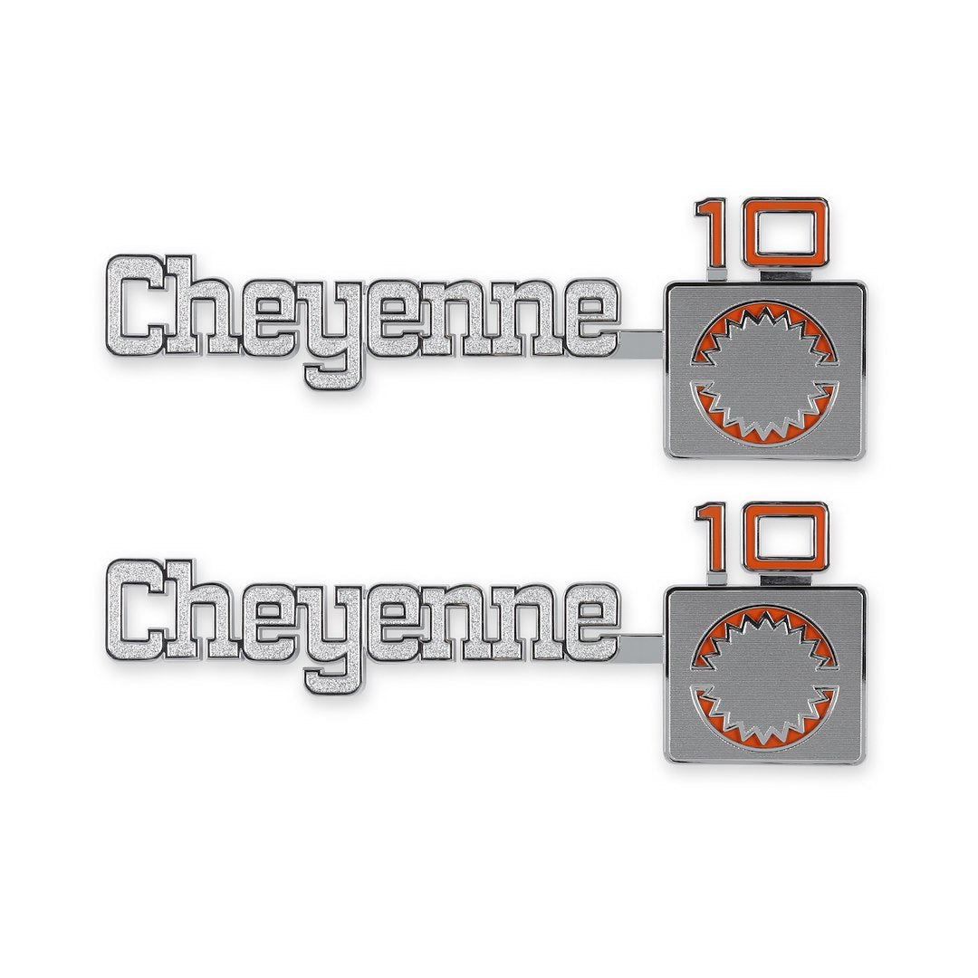 Holley Classic Trucks 04-539 Cheyenne 10 Fender Emblem