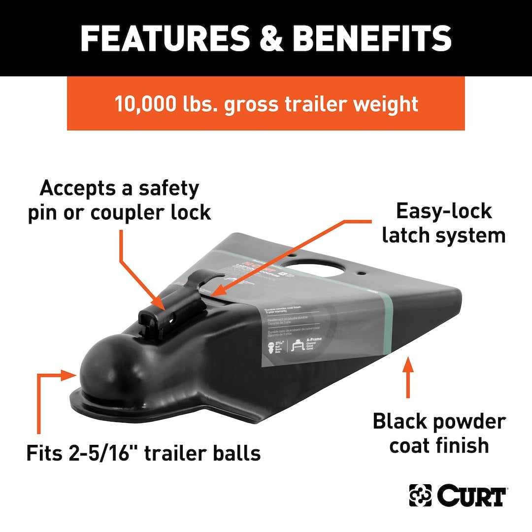 Curt 25200 Trailer Coupler - image 2