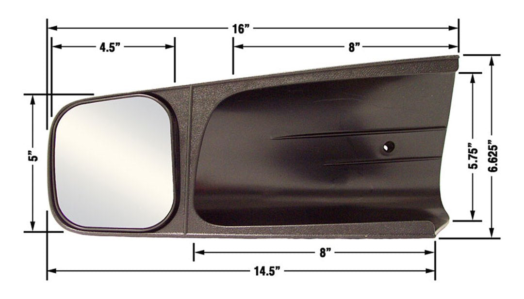 Cipa Usa 10200 Exterior Towing Mirror - image 1