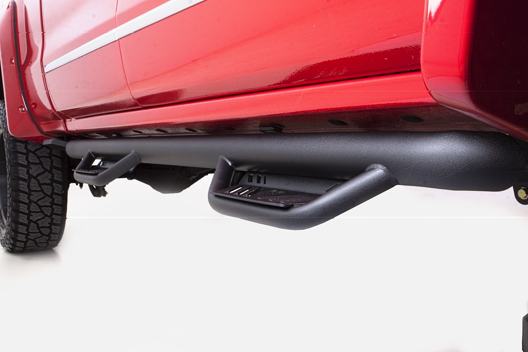 Lund 34641587 Terrain HX Step Wrinkle Black Nerf Bar