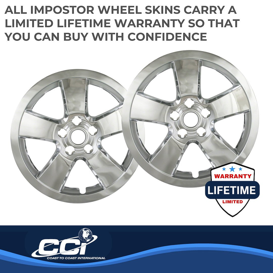 Coast To Coast IMP375X Chrome Cruze Impostor Wheel Skins - image 3