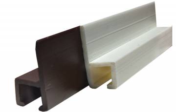 JR Products Window Curtain Track (80321) – Length (In): 48 Inch