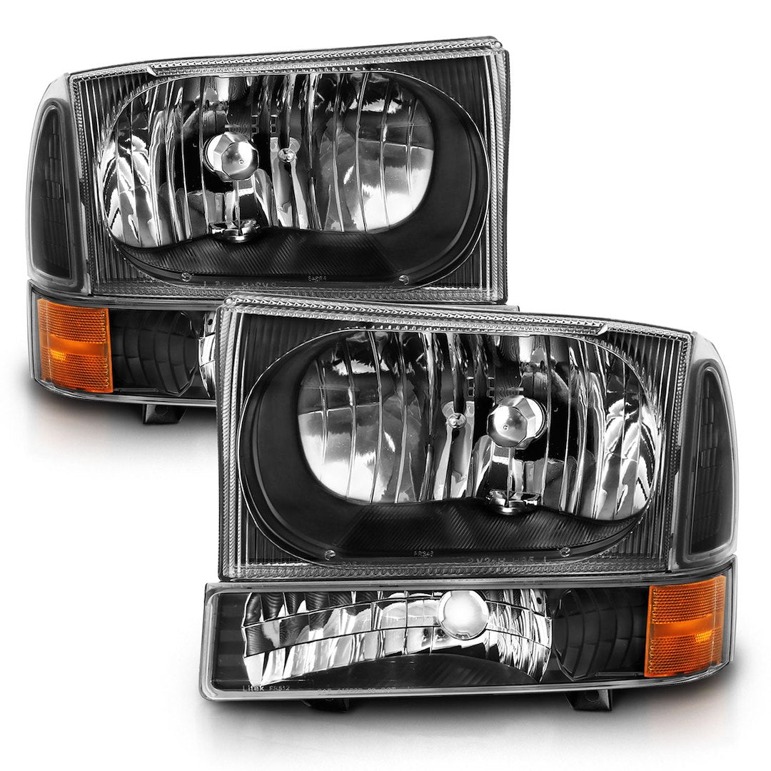 ANZO USA Reflector Beam Uses OEM Bulb And Socket Headlight Assembly 111457 - image 1