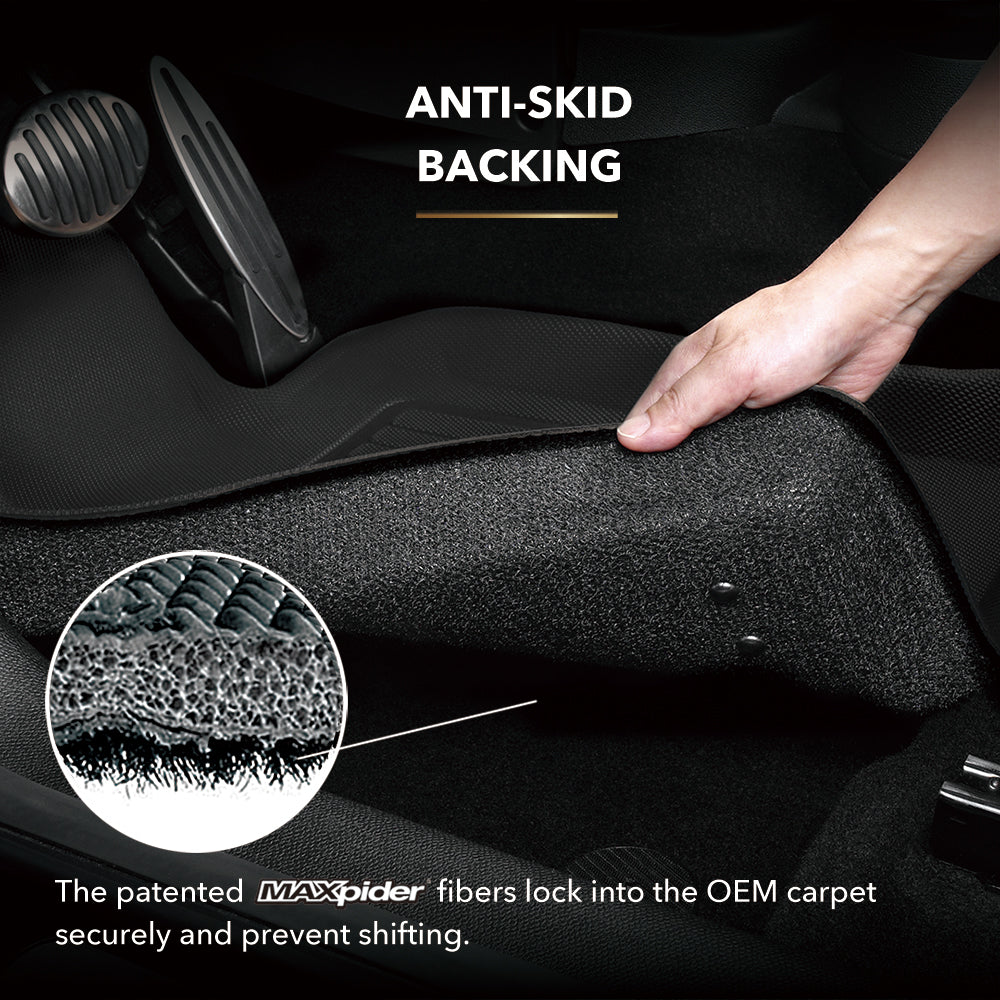 3D Mats KAGU Floor Liner Thermoplastic Rubber Of Carbon Fiber Texture L1GS01001509 - image 6
