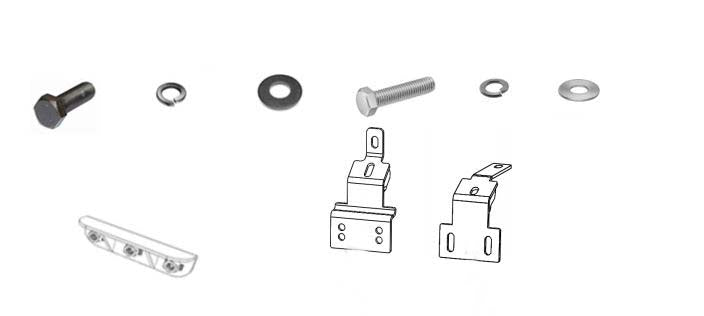 Go Rhino D60368TK Dominator Side-Step Brackets
