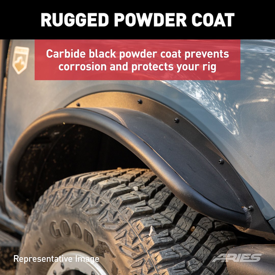 Aries Flat Style Fender Flare 2500303 - image 6