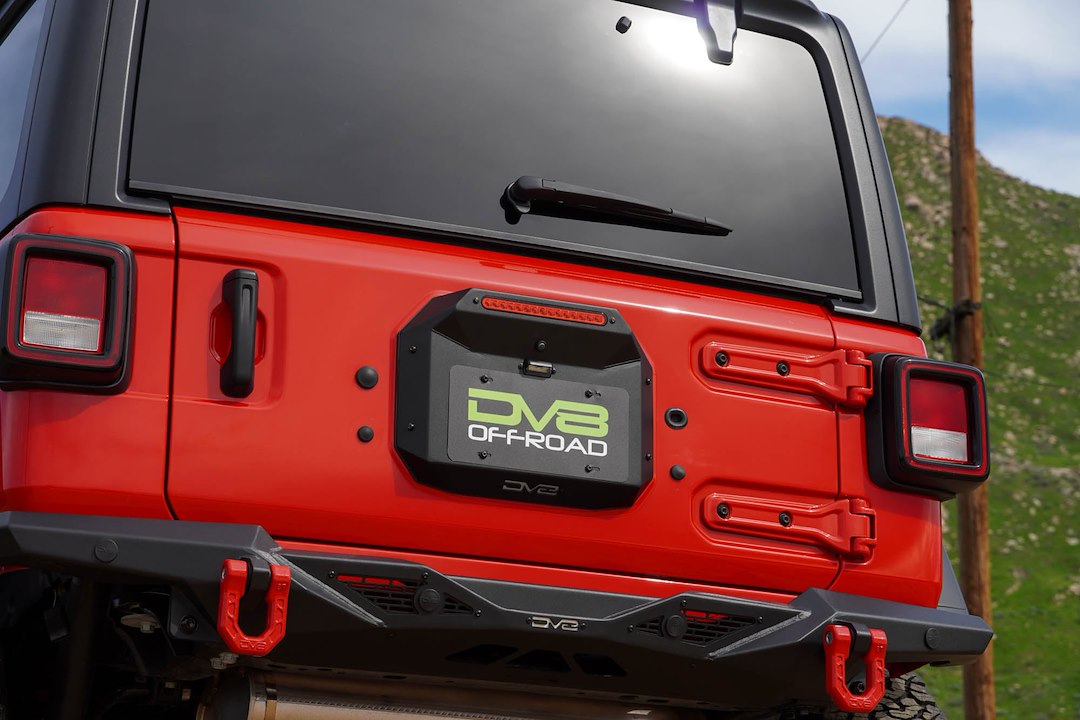 DV8 Offroad TSJL-04 Wrangler JL Spare-Delete Vent Cover