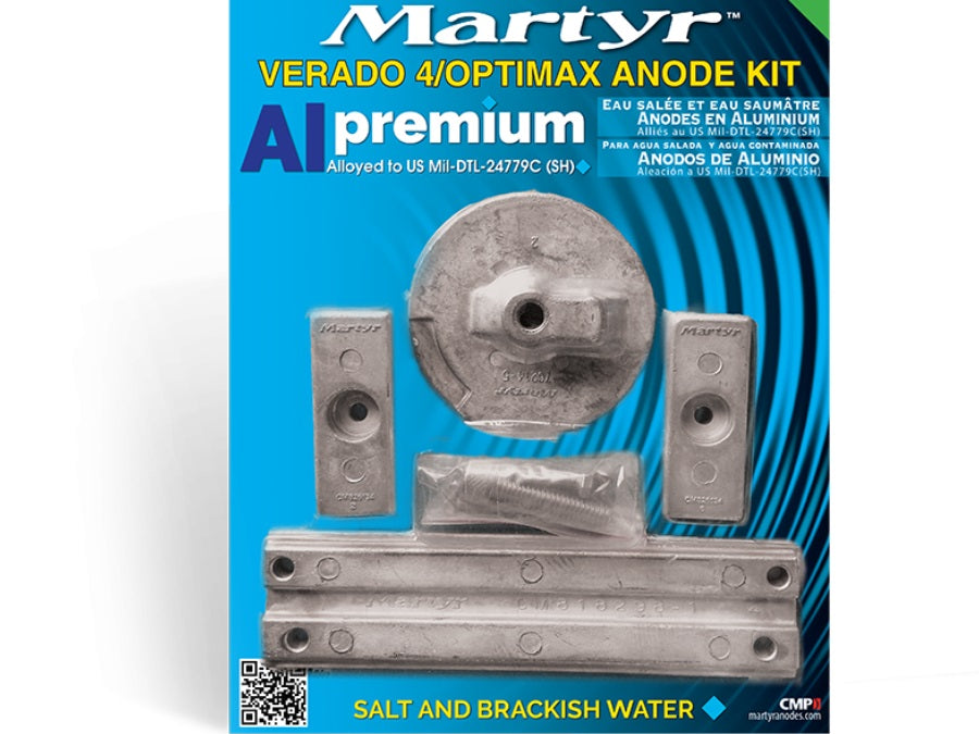 Martyr Anodes Cmverado4kita Marine Anode Kit