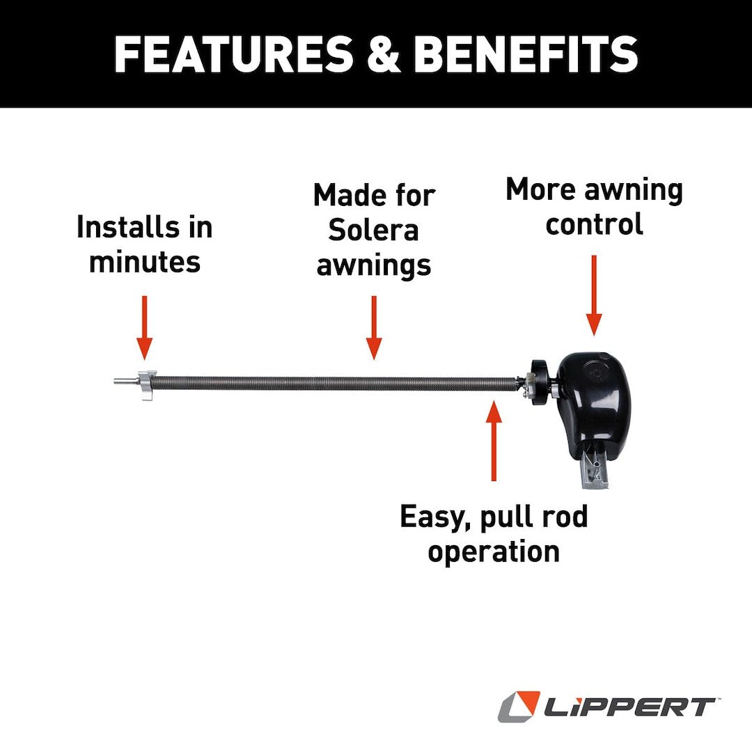 Lippert Components 272067 Awning Drive Head - image 4