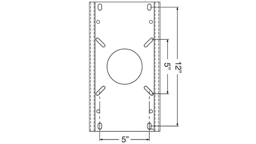 Springfield Marine 1100531-1 Trac-Lock III Sliding Seat Mount