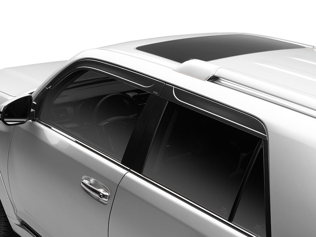 Husky 2854027 Low Profile Ventvisor Smoke Rain Guards, 4-Piece