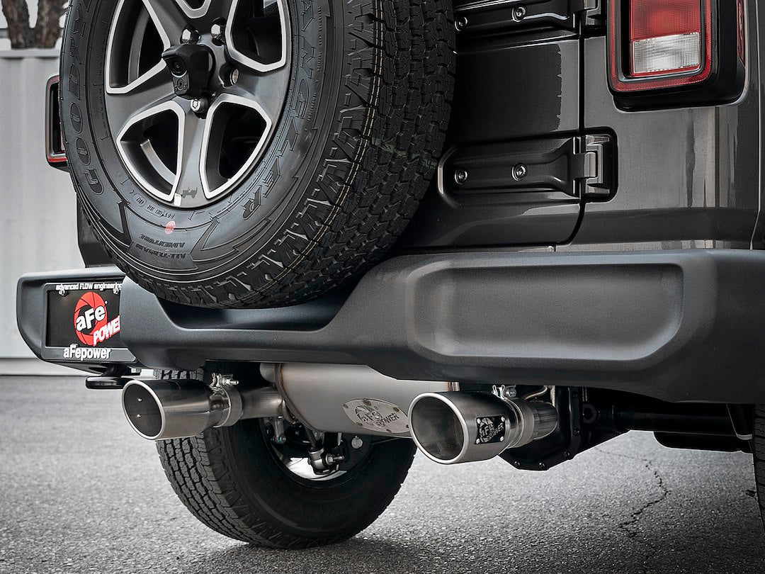 Advanced FLOW Engineering Rebel Cat-Back System Single Dual Exhaust System Kit 49-48066-P - image 6