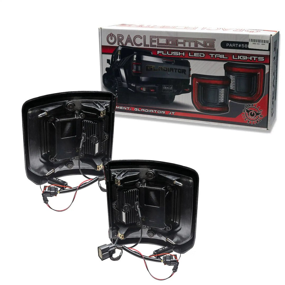 Oracle Lighting 5882-504-T V2 Flush-Mount LED Tail Lights for JT