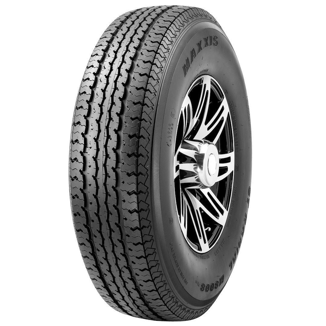 Maxxis TL00097500 M8008 Plus ST205/75R14 Radial Tire
