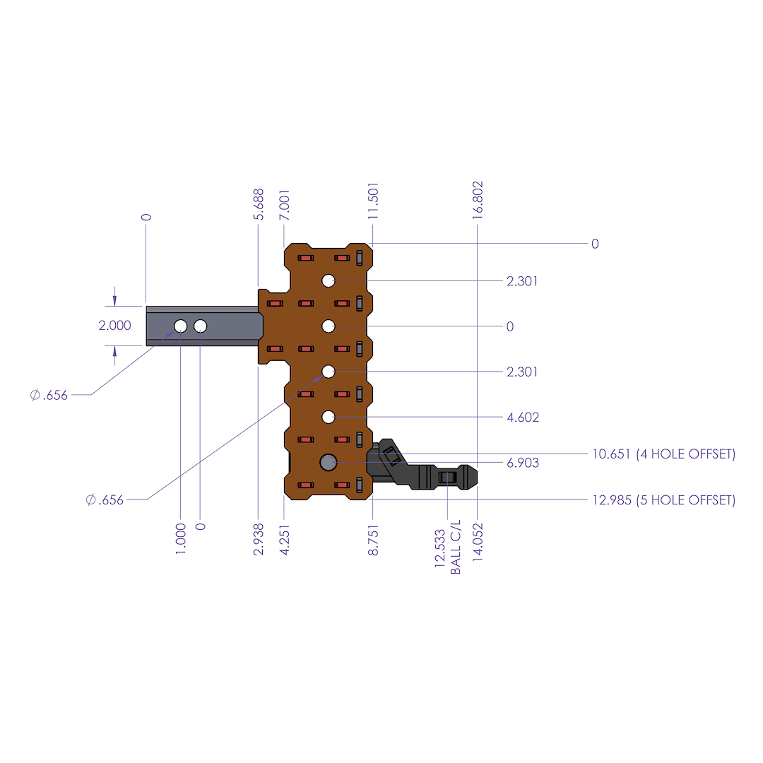 Gen-Y Hitch Gh-13054x Trailer Hitch Ball Mount - image 4