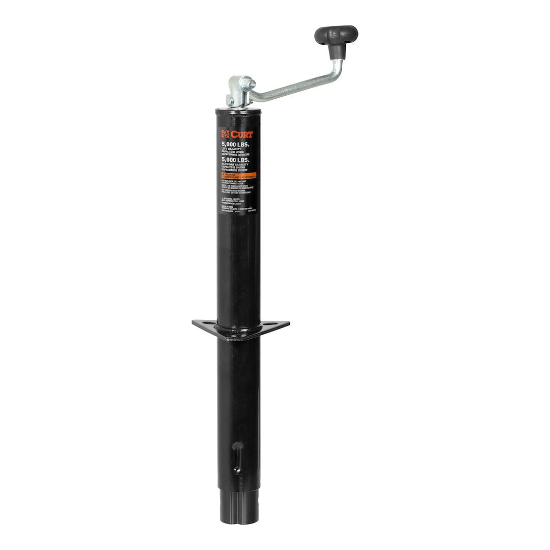 CURT 15 Inch 5000 Pound Trailer Tongue Jack (25007)