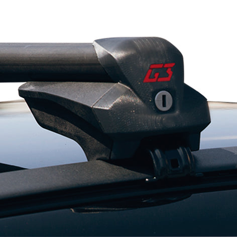G3 S.P.A. 61.300 Black Universal Roof Bars, Set of 2