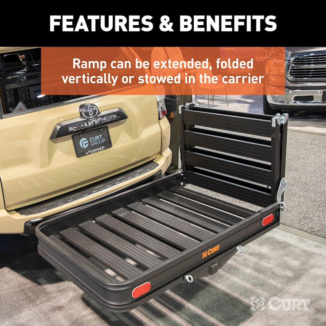 Curt 18112 Trailer Hitch Cargo Carrier - image 4