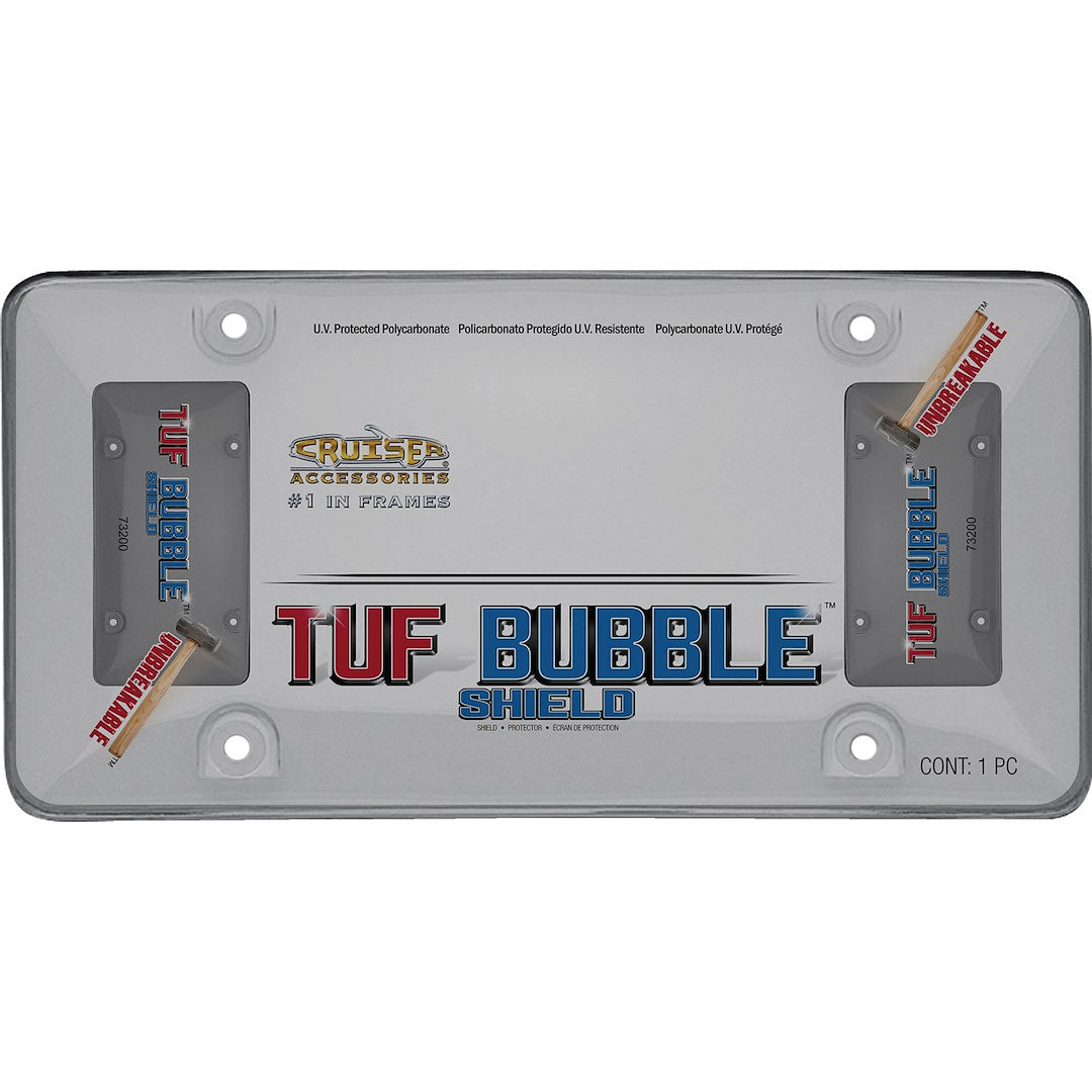 Cruiser License Plate Cover (73200) – Material: Polycarbonate